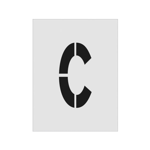アイマーク ステンシル C 文字サイズ250×125mm FC806JD-8186150-イメージ1