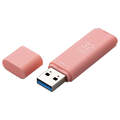 エレコム キャップ式USB3．1 Gen1メモリ(32GB) オリジナル ピンク MF-TKU3032GPN