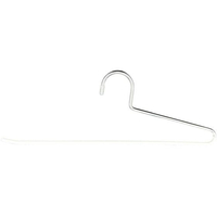 シンコハンガー モノクローゼット スラックスハンガー ノンスリップ 2本組 ホワイト FC735MX