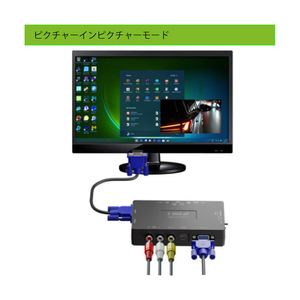 エアリア UP KING3 アップスキャンコンバーター コンポジット入力→VGA映像出力 ガンメタ SD-VSC3-イメージ5