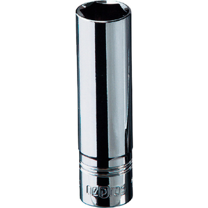 KTC ６．３ｓｑ．ディープソケット（六角）　対辺寸法１／８ｉｎｃｈ　全長５０ｍｍ NB2L-18-イメージ1