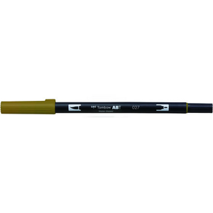 トンボ鉛筆 デュアルブラッシュペン ABT Dark Ochre F039919-AB-T027-イメージ1