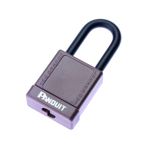 パンドウイットコーポレーション ロックアウト用非電導性パドロック 茶 FC611FU-8146553-イメージ2