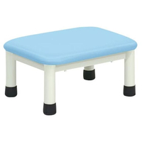 高田ベッド 足踏み台(ミニステップ)ビニルレザースカイブルー 30cm FCG338P-23-2769-0112