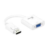j5 create DisplayPort - VGA アダプター ホワイト JDA114