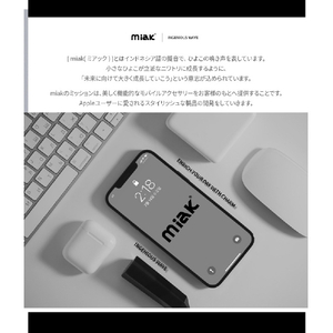 miak Apple Watch 41/40/38mm用METAL BAND ブラック SFBMA-W3840BK-イメージ13