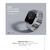 miak Apple Watch 41/40/38mm用METAL BAND ブラック SFBMA-W3840BK-イメージ2