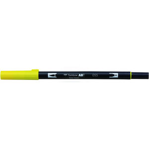 トンボ鉛筆 デュアルブラッシュペン ABT Process Yellow F039922-AB-T055-イメージ1