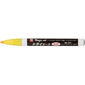 寺西化学工業 マジックインキ ドライエース 黄 FCD129G-MD-007-T5-イメージ2