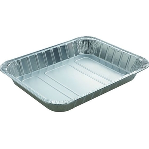 トラスコ中山 TRUSCO/使い捨てアルミ容器 大型深型 360×300×50 5枚 FC236KR-2078882-イメージ1