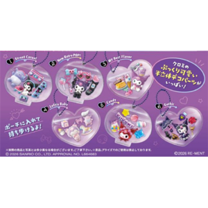 リーメント クロミ DecoChara Pouch 6個入りBOX(食玩) ECｸﾛﾐDECOCHARAPOUCH-イメージ2