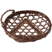 萬洋 樹脂 ユリ カズラ付 茶 18号 91-035B FC930LL-4392770