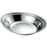 イケダ 18-8 さざ波 ベーカー皿 10.5インチ FC328LD-1448600