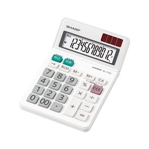 シャープ 電卓(ミニナイスサイズタイプ) EL772JX シャープ 電卓(ミニナイスサイズタイプ) EL772JX