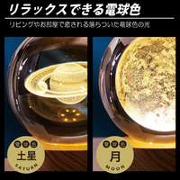 JTT CRYBALL-MO-RGBR 3Dクリスタルボールライト ムーン RGB|エディオン