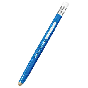 エレコム 鉛筆型タッチペン ブルー P-TPENSBU エレコム 鉛筆型タッチペン ブルー P-TPENSBU