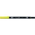 トンボ鉛筆 デュアルブラッシュペン ABT Pale Yellow F039923-AB-T062