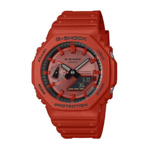 カシオ G-SHOCK レッド GA-2100RRB-4AJF-イメージ1