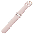 エレコム Apple Watch用シリコンバンド ニュアンスカラー(41/40/38mm) ピンク AW-41BDSCGPN