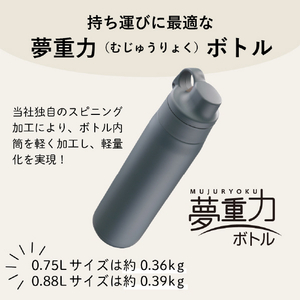 タイガー 真空断熱ボトル(0.88L) オフホワイト MTS-W088WO-イメージ7