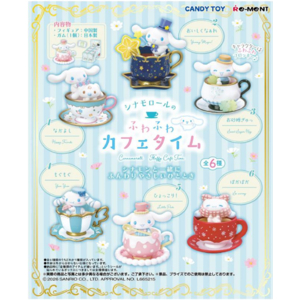 リーメント シナモロールのふわふわカフェタイム 6個入りBOX(食玩) ECｼﾅﾓﾛ-ﾙﾌﾜﾌﾜｶﾌｴﾀｲﾑ-イメージ2