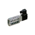 ＣＫＤ 4Fシリーズパイロット式5ポート弁セレックスバルブ 4F210-08-AC200V