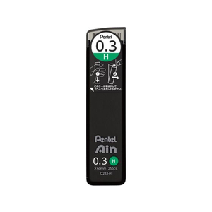 ぺんてる シャープペン替芯 Ain 0.3mm H FC303NX-C283-H-イメージ1