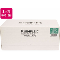 オザックス カウンタークロス 小判 ボックスタイプ 厚手 グリーン 60枚 6箱 FCD533M-ZN-1022-60N