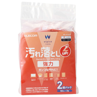 エレコム 汚れ落とし強力ウェットクリーニングティッシュ(50枚入×2個) WC-JU100H2