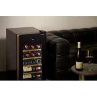 さくら製作所 GX22SM525-RH-B 【右開き】ワインセラー(22本収納) 氷温R