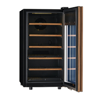 さくら製作所 GX22SM525-RH-B 【右開き】ワインセラー(22本収納