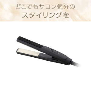 コイズミ ストレートアイロン サロンセンス ブラック KHS-8430/K-イメージ10
