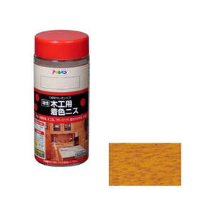アサヒペン 木工用着色ニス 300ml ライトオーク FC105NV-イメージ1