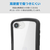 エレコム iPhone 17e/16e用 Grippy ハイブリッドケース フレームカラー メタルステッカー付 ブラック PM-A26SGRPFCBK-イメージ6