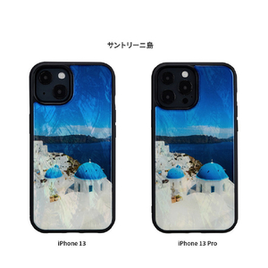 ikins iPhone 13 Pro用天然貝ケース 名所シリーズ 富士山 I21061I13P-イメージ10