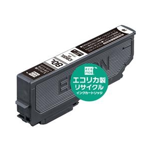 エコリカ リサイクルインクカートリッジ ECI-E80L-B エコリカ リサイクルインクカートリッジ ECI-E80L-B