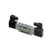 ＣＫＤ 4Fシリーズパイロット式5ポート弁セレックスバルブ 4F220-08-AC100V