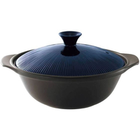 ミヤオカンパニーリミテド サーマテック 直火土鍋 6.5号 ブルー TDF01 FC930LT-6972240