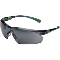 UNIVET Univet/二眼型保護メガネ 506UP ブラック×グリーン スモークレンズ FC620VZ-3800775