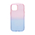Hamee iPhone 15用TPUケース iFace Look in Clear Lolly ピーチ/サファイア 41-960622-イメージ1