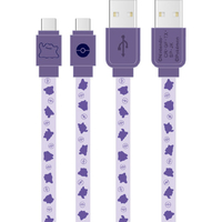 グルマンディーズ USB Type-C対応 同期&充電ケーブル ポケットモンスター メタモン POKE-824B