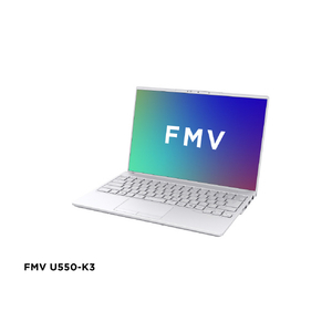 富士通 タッチパネル式14型WUXGA/Core i5/Iris Xe グラフィックス/メモリ16GB/約512GB SSD/WiFi 6E FMV Note U シルバーホワイト FMVU550K3W 富士通 タッチパネル式14型WUXGA/Core i5/Iris Xe グラフィックス/メモリ16GB/約512GB SSD/WiFi 6E FMV Note U シルバーホワイト FMVU550K3W