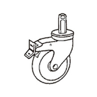 ＣＡＭＢＲＯ Cambro/カムシェルフ用キャスター 2ケ1組 プレミアム CSCTL(CPMCWB) FC502LZ-8867000