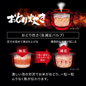 パナソニック 可変圧力IHジャー炊飯器 ブラック SR-N510E-K-イメージ12