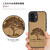 Man & Wood iPhone 16 Pro用MagSafe対応天然木ケース Tree I27062I16PR-イメージ3