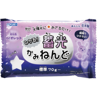 銀鳥 蓄光かみねんど バイオレット FC73598-283-137
