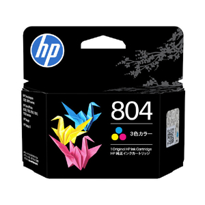 HP 804 インクカートリッジ カラー T6N09AA#JPN-イメージ1