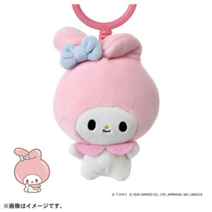 タカラトミー ぷにコミュ ぷにぬいキーチェーン マイメロディ メロディのぷにるんず ﾌﾟﾆｺﾐﾕﾌﾟﾆﾇｲｷ-ﾁｴ-ﾝﾏｲﾒﾛﾃﾞｲ-イメージ4