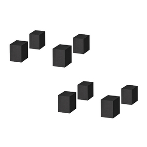 ハヤミ ブロック型スピーカーベース(8個1組) ハミレックス・SBseries ブラック SB-942 ハヤミ ブロック型スピーカーベース(8個1組) ハミレックス・SBseries ブラック SB-942