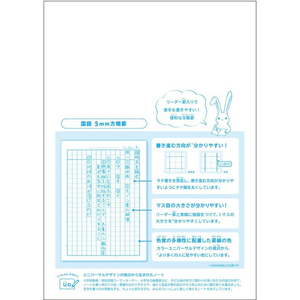 キョクトウ カレッジみんなの学習 国語 5mm方眼R 30枚 FC675TG-LPU10-イメージ2